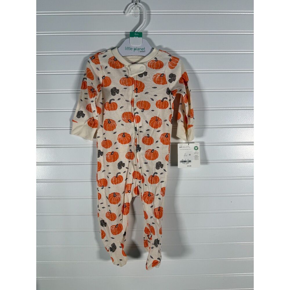 New Carters Onesie - Pumpkin